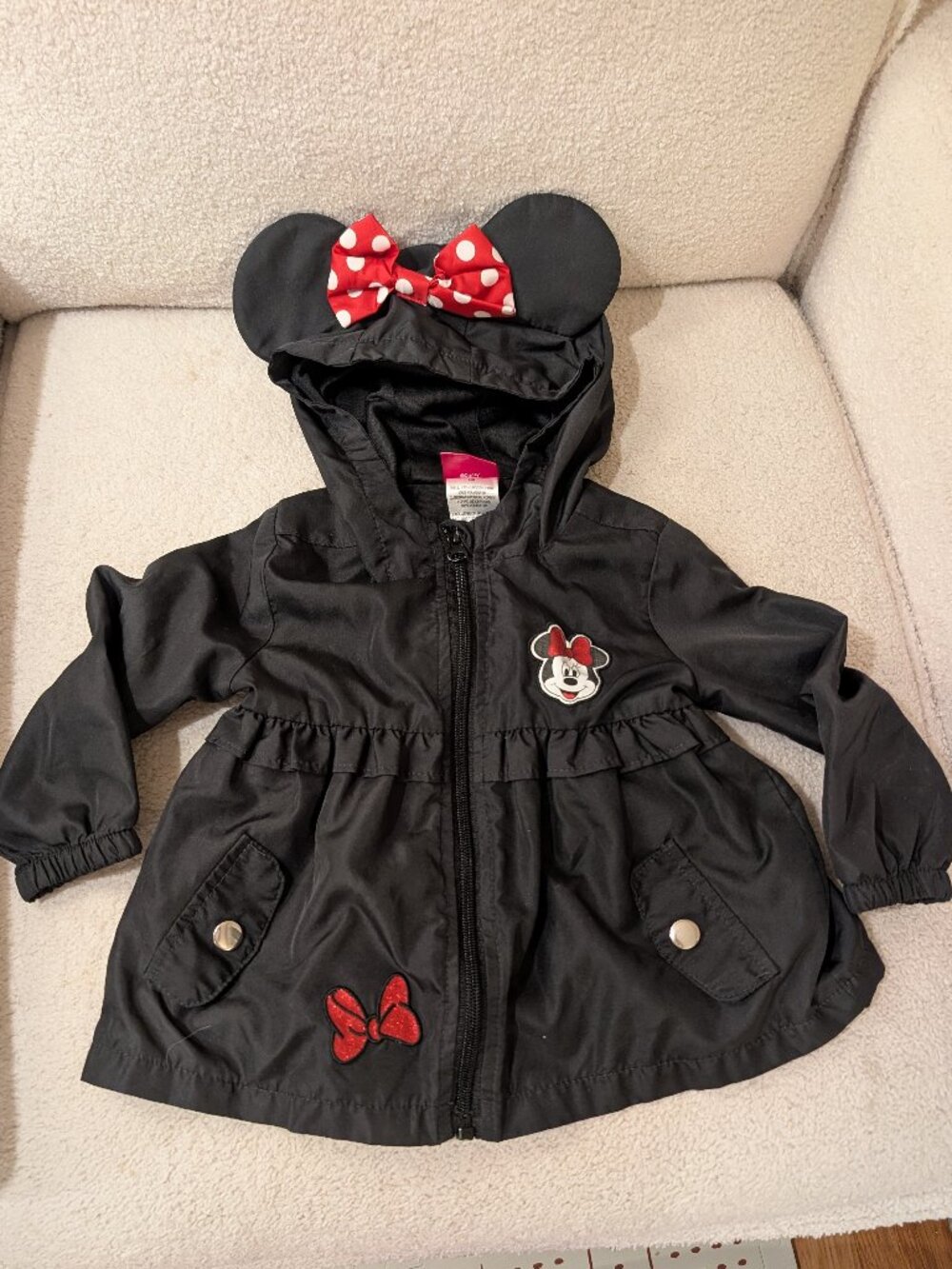 24M Minnie Mouse Windbreaker